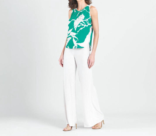 Clara Sunwoo - U-neck Curved Hi-low Tank