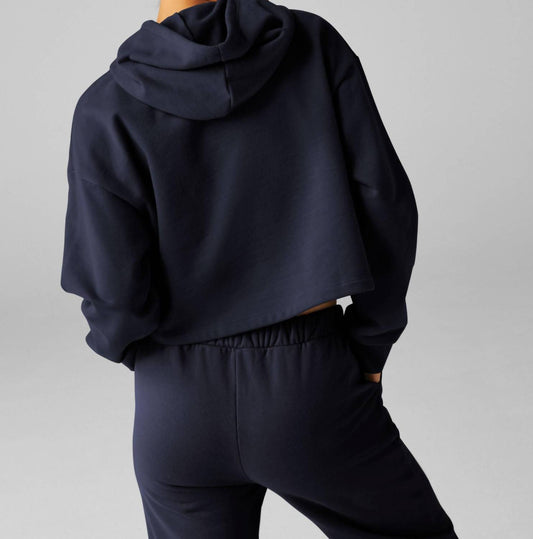 Beyond Yoga - Women's Luxefleece Happiness Cropped Hoodie