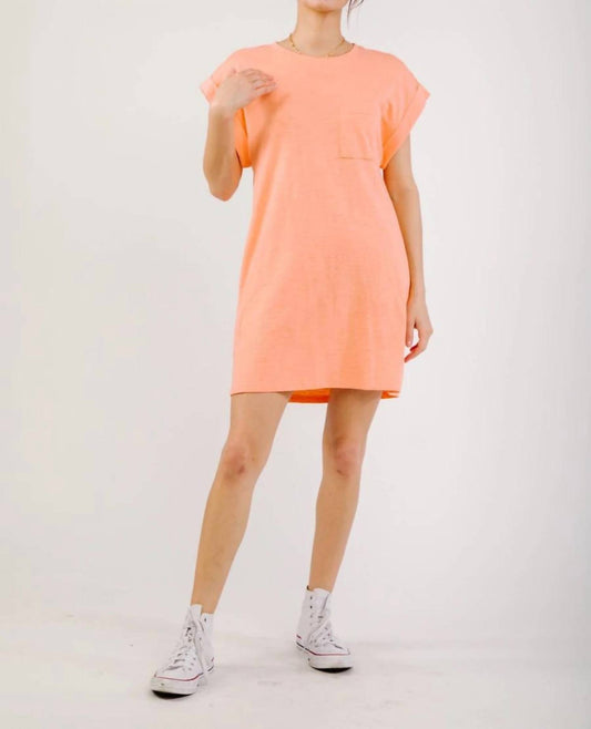 Very J - T-Shirt with Pocket Dress
