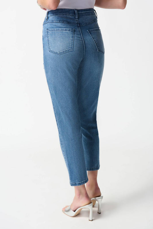 Joseph Ribkoff - Slim Fit Cropped Jeans