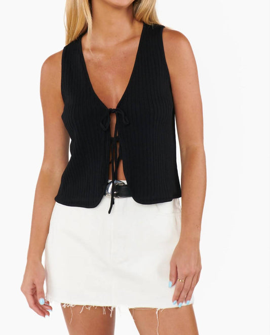 Show Me Your Mumu - Time Out Tie Top