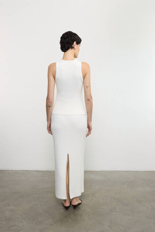 Enza Costa - BOUCLE KNIT SKIRT