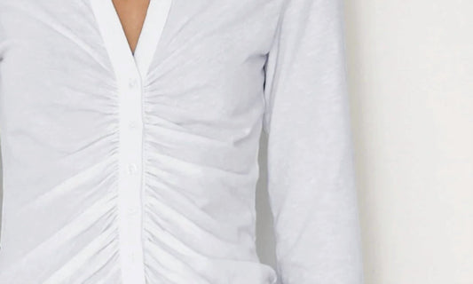 Sundry - Long Sleeve Button Down Top