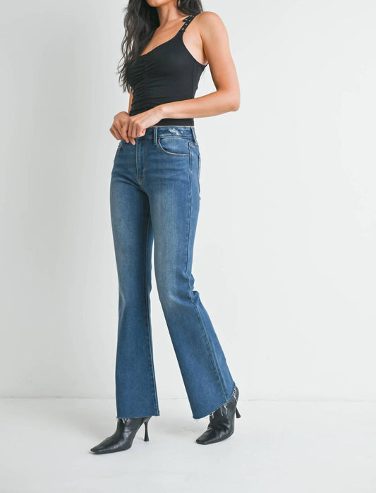 Jbd. - Rowan Flare Jeans With Hem Detail