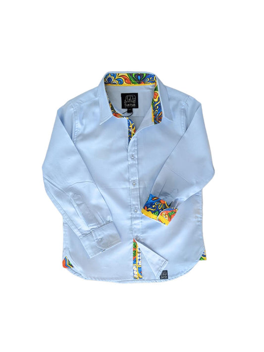 Tuktuk Designs - Boy's Majolica Trim Shirt