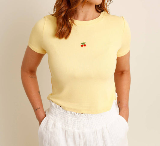 Pretty Garbage - CHERRY ON TOP BABY TEE