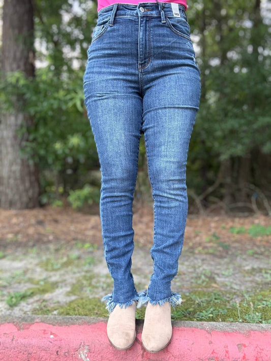 Judy Blue - Vivienne High Waisted Skinny Leg Denim Jeans
