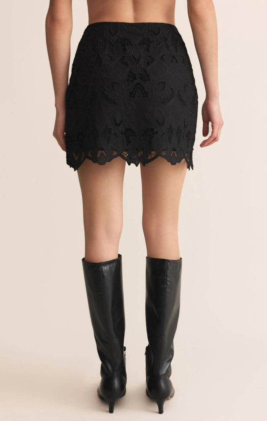 Z Supply - Siren Lace Siren Embroidered Mini Skirt