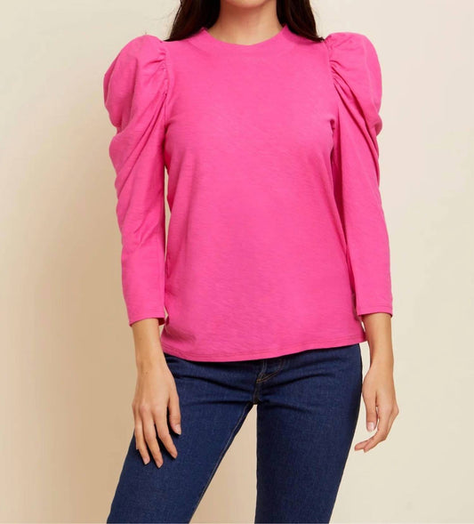 Nation Ltd - Zeta Snap Back Mock Neck Tee