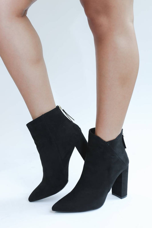 Qupid - Reyna Suede Bootie