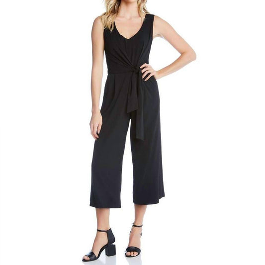 Karen Kane - Tie-front Travel Jumpsuit