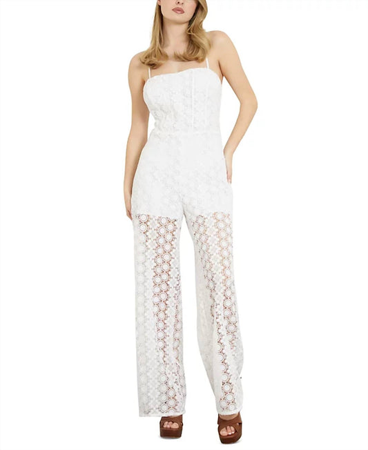 Guess - Elle Lace Jumpsuit