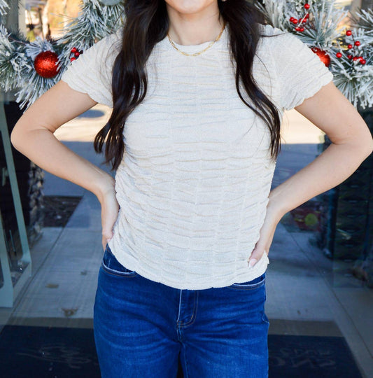 Tcec - Chic Ruched Top