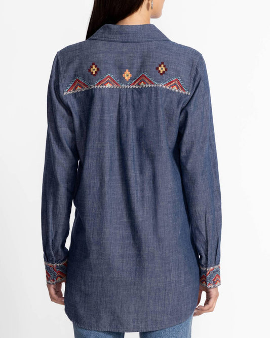 Johnny Was - Women's Zip Up Helena Tunic Top