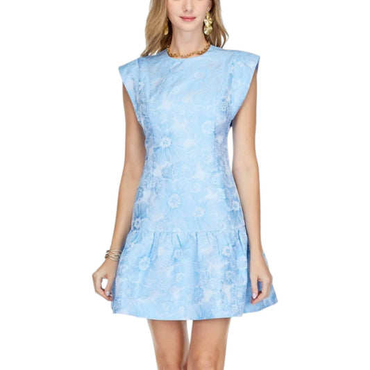 Jade Melody Tam - Karen Fit Flutter Hem Dress