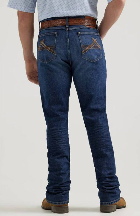 Wrangler - Men's Ellison Vintage Slim Boot Cut Jean