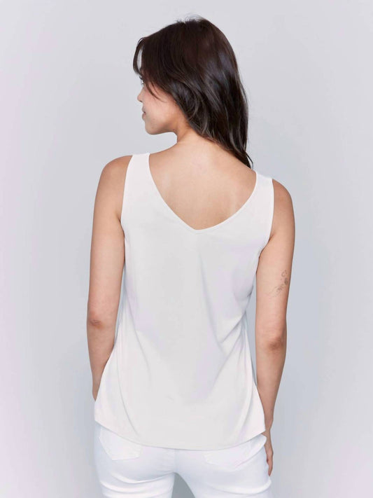 Charlie B - Reversible Bamboo Cami Sleeveless Top