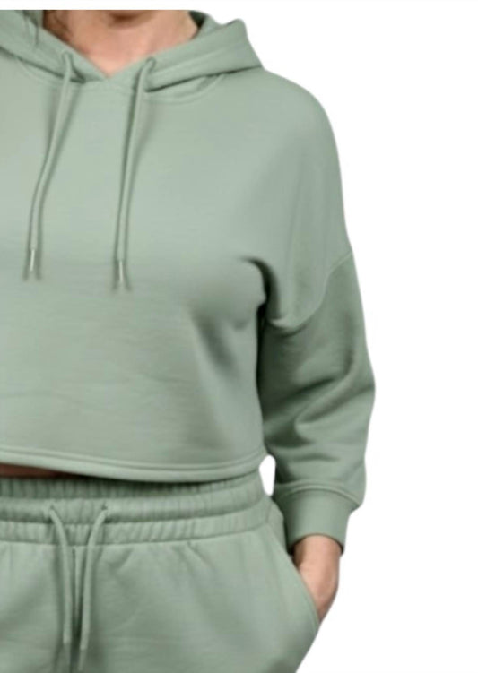 Carole Christian - Women's Fleece Hoodie & Short Set
