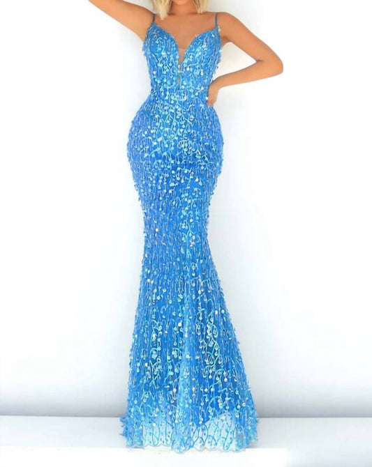 Angela & Alison - Shimmering Prom Dress