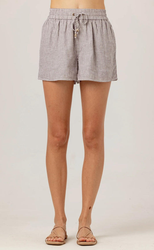 Sundays - Stripe Penny Pull-on Shorts