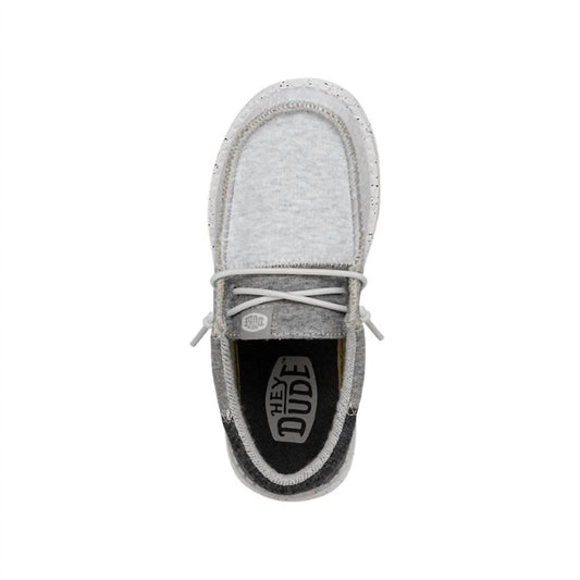 Hey Dude - Toddler/youth Wally Tri Varsity Slip-on