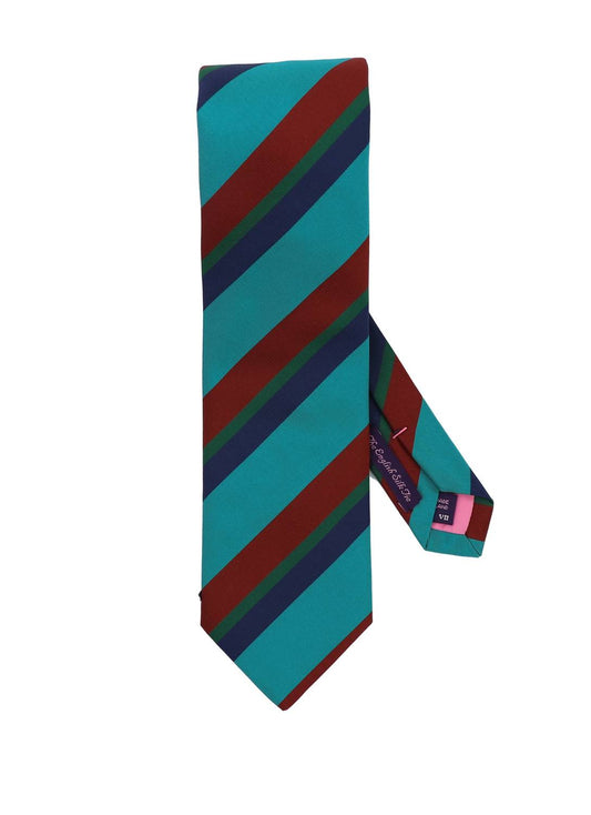 Seaward & Stearn - Men's Hoover Repp Stripe Necktie