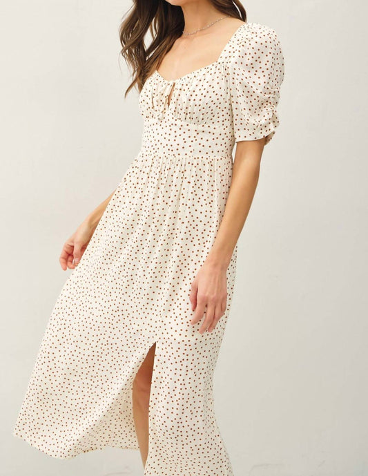 Be Cool - Sunday Stroll Polka Dot Maxi Dress