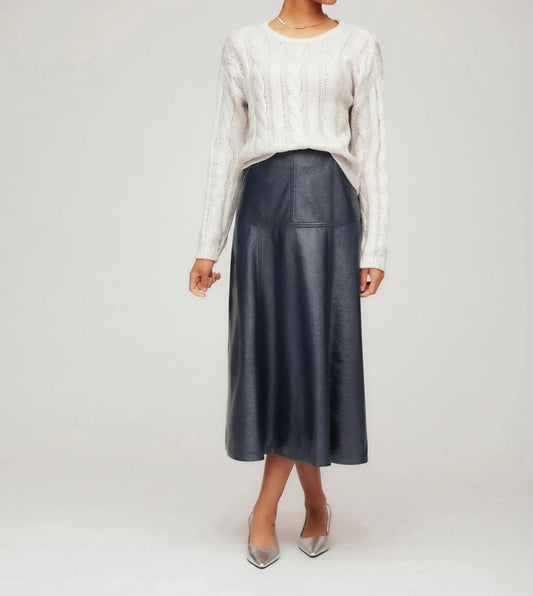 Fifteen Twenty - Brownwyn Faux Leather Skirt