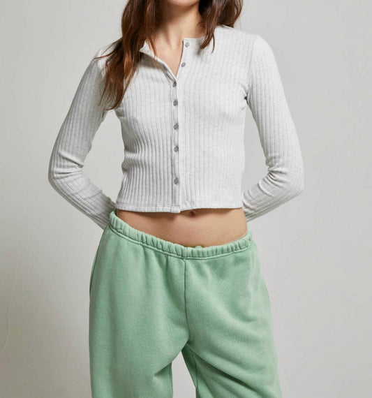 Asher - Kennedy Crewneck Cardigan