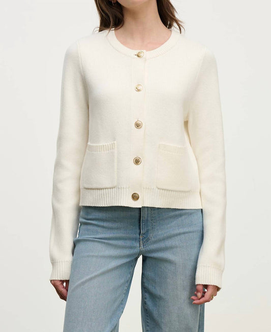 Velvet By Graham & Spencer - Mahal Cotton Cashmere Knit Jacket
