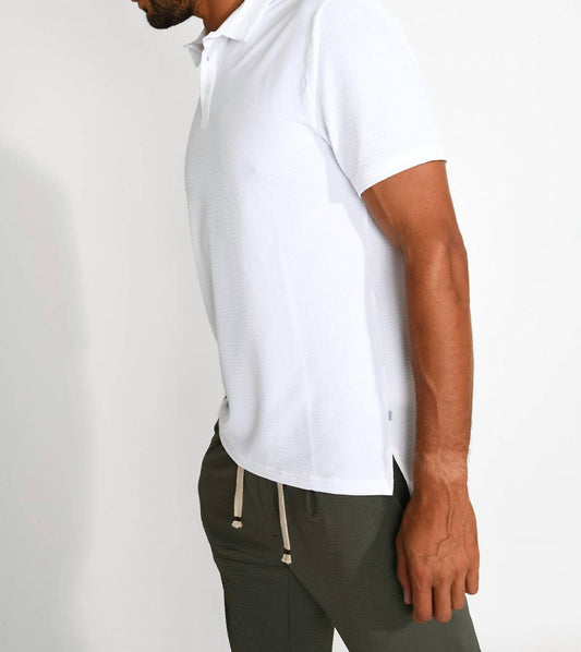 Cala 1789 - Vasco Trieste Embossed Fabric Polo Shirt