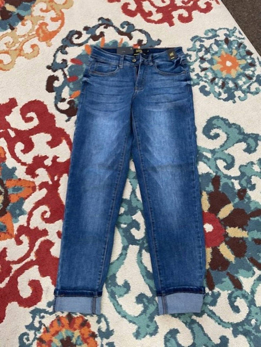 Lucky & Blessed - Women's Boyfriend Fit Jean