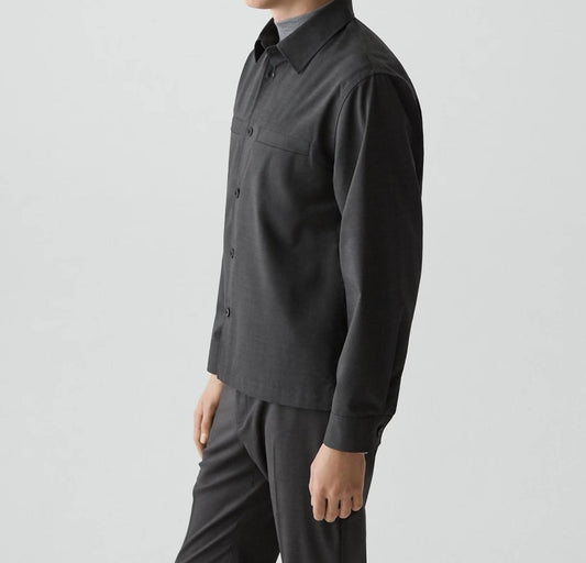 Theory - Utility Motion Wool Shirt