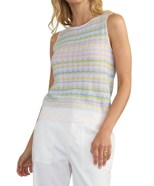 Margaret O'Leary - Chevron Tank Top