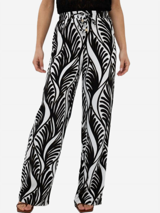 Esqualo - Summer Vibes Wide Leg Trouser