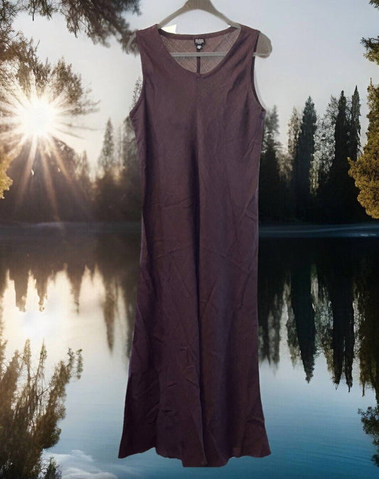 Eileen Fisher - Linen Midi Maxi Dress - Petite