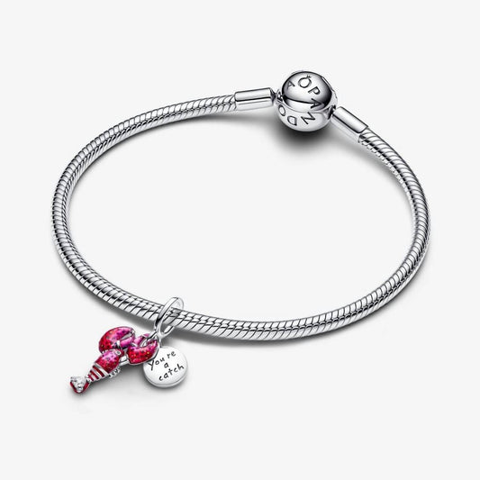 Pandora - Women's Love Lobster Double Dangle Charm