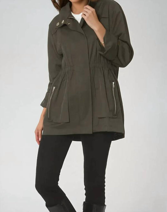 Ciao-Milano - Tess Lined Anorak Water Resistant Jacket