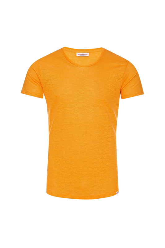 Orlebar Brown - Men's Linen Short Sleeves Tee