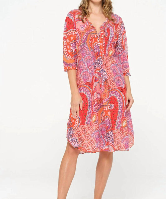 Oneseason - Brazil Middy Poppy Dress