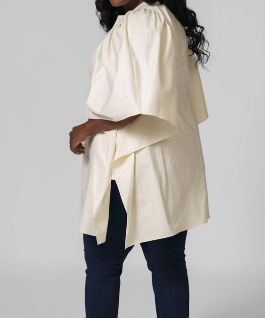 Psophia - Mini Swing V- Neck Tunic - Plus