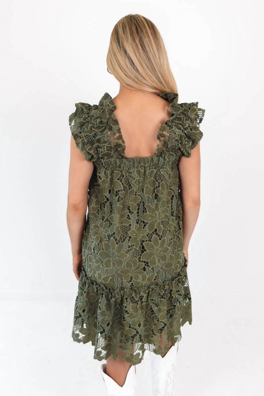 J.Marie - Kayla Ruffle Strap Dress