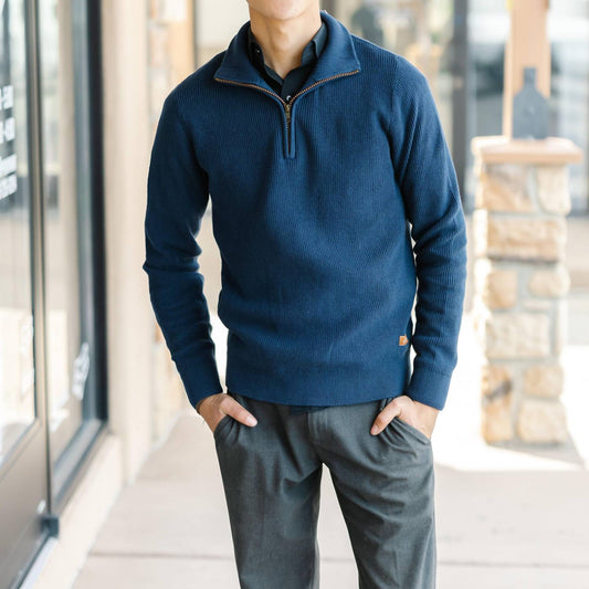 Blend - Men's Bh Codford Half-zip Sweater