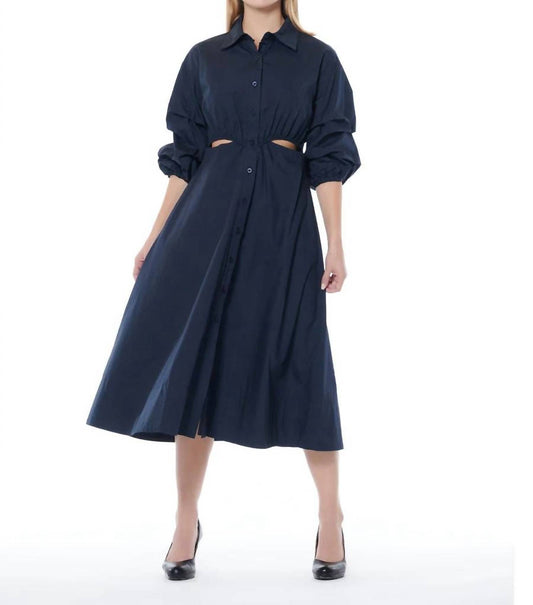 Gracia - Button Down Midi Dress