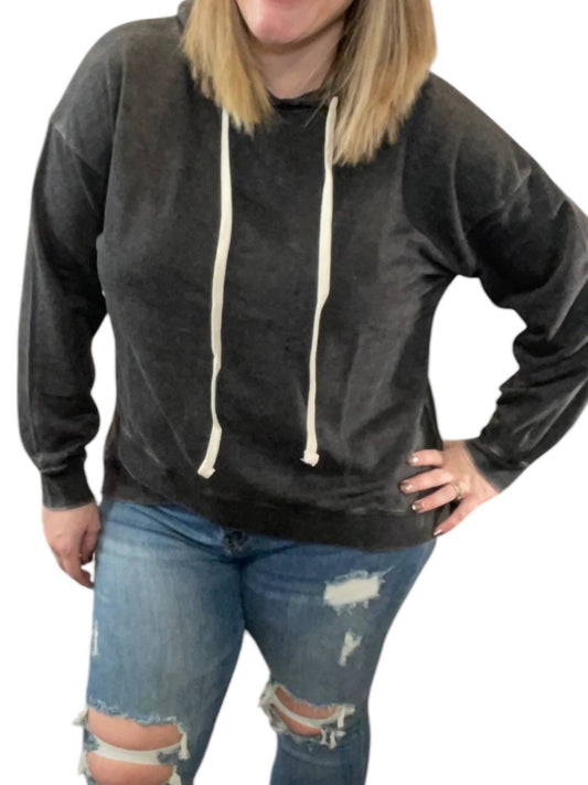Sew In Love - Cross Front Slouchy Hoodie