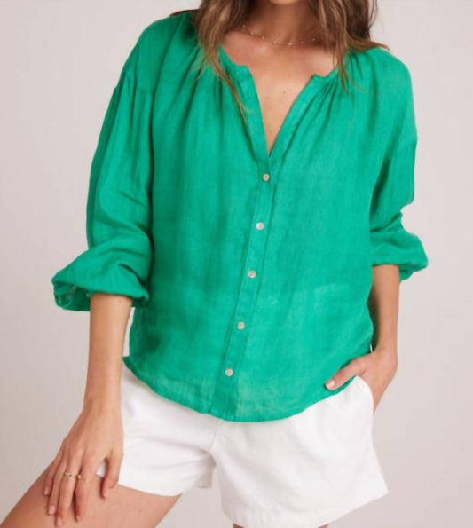 Bella Dahl - Shirred Neck Blouse