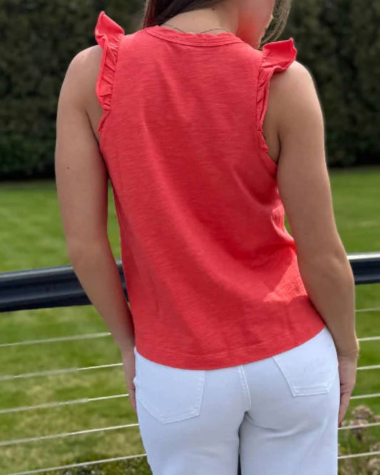 Sundry - Solid Ruffle Cami