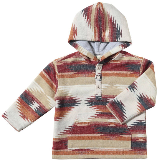 Me & Henry - Boy's Aztec Hooded Jacket