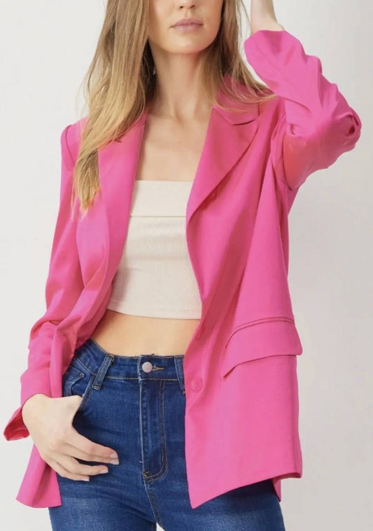 Entro - Satin Blazer