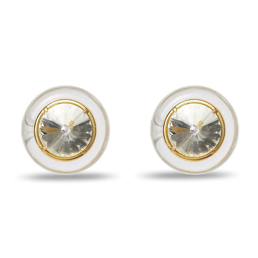 Lele Sadoughi - Women's Gumball Button Earrings